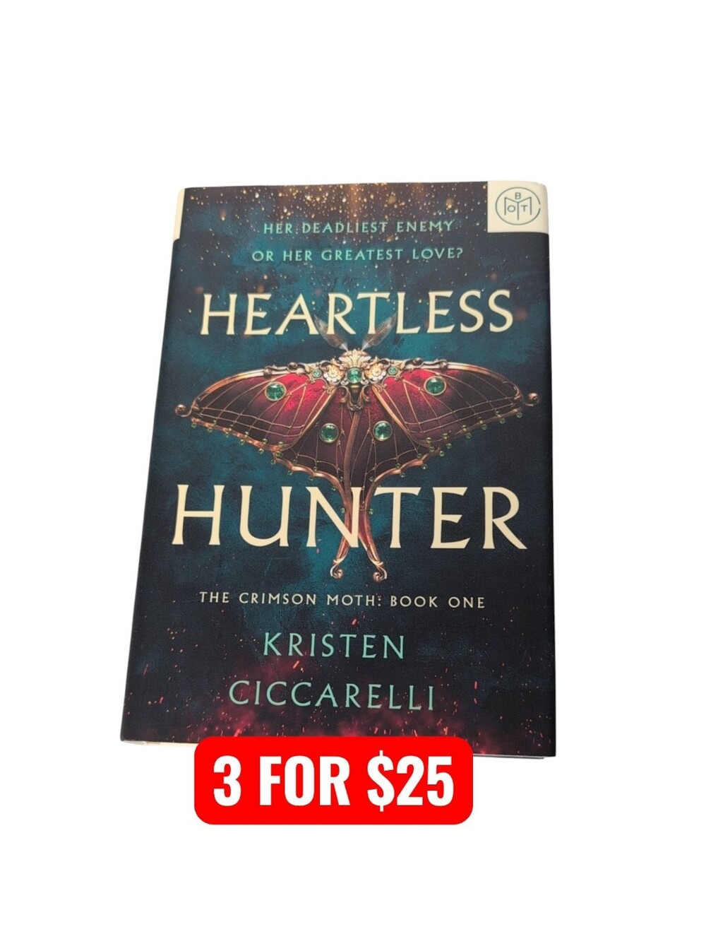 Heartless Hunter by Kristen Ciccarelli Hardback BOTM